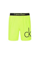 kratke hlače kąpielowe neon Calvin Klein Swimwear 	rumena	