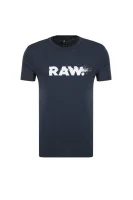 t-shirt broaf G- Star Raw 	temno modra	