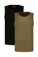 Tank top 2-pack Hugo Bodywear 	olivna	