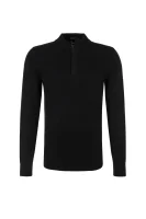 pulover napoleone BOSS BLACK 	črna	