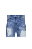 kratke hlače | slim fit Armani Exchange 	modra	
