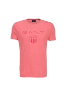 t-shirt tonal gant shield Gant 	roza	
