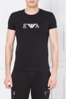 t-shirt | regular fit Emporio Armani 	črna	