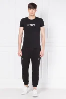 t-shirt | regular fit Emporio Armani 	črna	