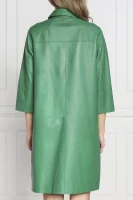 Usnjena obleka RIANI 	zelena	
