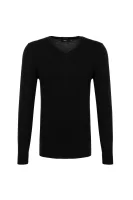 pulover baram l | regular fit BOSS BLACK 	črna	