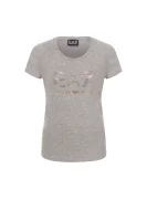 t-shirt EA7 	siva	