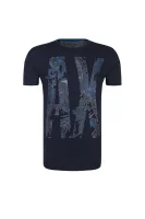 t-shirt | loose fit Armani Exchange 	temno modra	