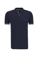 polo basic tipped | regular fit | pique Tommy Hilfiger 	temno modra	