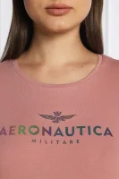 Majica | Regular Fit Aeronautica Militare 	prašno roza	