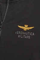 Pulover | Regular Fit Aeronautica Militare 	črna	