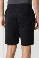 kratke hlače | regular fit EA7 	črna	