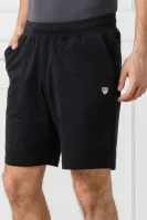 kratke hlače | regular fit EA7 	črna	