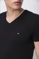 majica core | slim fit | stretch Tommy Hilfiger 	črna	