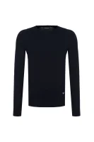 pulover Emporio Armani 	temno modra	