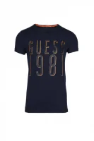 t-shirt Guess 	temno modra	
