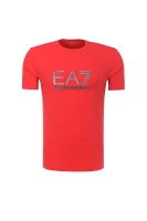 t-shirt EA7 	rdeča	