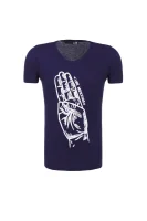 t-shirt Love Moschino 	temno modra	