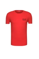 t-shirt EA7 	rdeča	