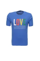 t-shirt Love Moschino 	modra	
