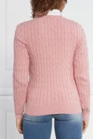 Pulover | Regular Fit Gant 	roza	