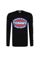 longsleeve power Tommy Jeans 	črna	