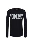 pulover rachel Tommy Hilfiger 	temno modra	