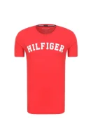 t-shirt tee logo Tommy Hilfiger 	rdeča	