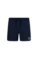 kratke hlače kąpielowe | regular fit EA7 	temno modra	