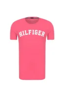 t-shirt tee logo Tommy Hilfiger 	roza	