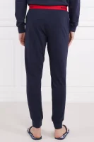 Hlače pižama | Regular Fit Hugo Bodywear 	temno modra	