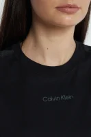 Majica | Cropped Fit Calvin Klein Performance 	črna	