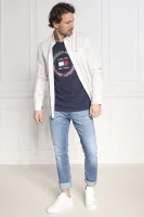 Majica ATHLETIC | Regular Fit Tommy Jeans 	temno modra	