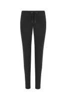 hlače trenirkaowe fashion luxe Superdry 	črna	
