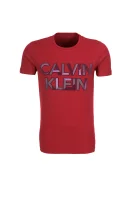 t-shirt CALVIN KLEIN JEANS 	bordo	