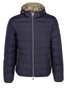 dvostranska jakna | regular fit Emporio Armani 	temno modra	