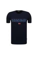t-shirt sapriol | regular fit Napapijri 	temno modra	
