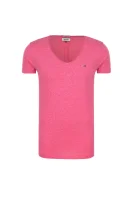 t-shirt thdm basic Hilfiger Denim 	roza	