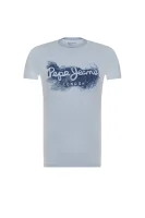 t-shirt darren Pepe Jeans London 	svetlo modra barva	