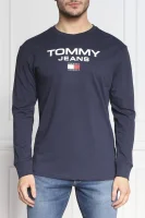 Longsleeve | Regular Fit Tommy Jeans 	temno modra	