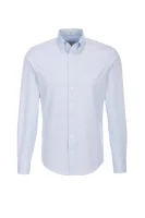 majica pinpoint oxford Gant 	svetlo modra barva	