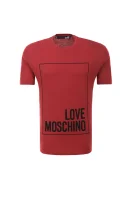 t-shirt Love Moschino 	bordo	
