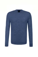 wełniany pulover POLO RALPH LAUREN 	modra	