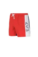 kratke hlače kąpielowe EA7 	rdeča	
