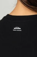 majica Armani Exchange 	črna	