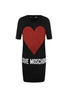 oblekica Love Moschino 	črna	
