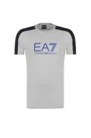 t-shirt EA7 	pepelnata	