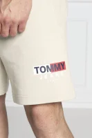 Kratke hlače | Regular Fit Tommy Jeans 	peščena	
