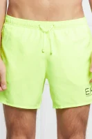 kratke hlače kąpielowe | regular fit EA7 	barva limete	