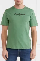 Majica eggo | Regular Fit Pepe Jeans London 	zelena	